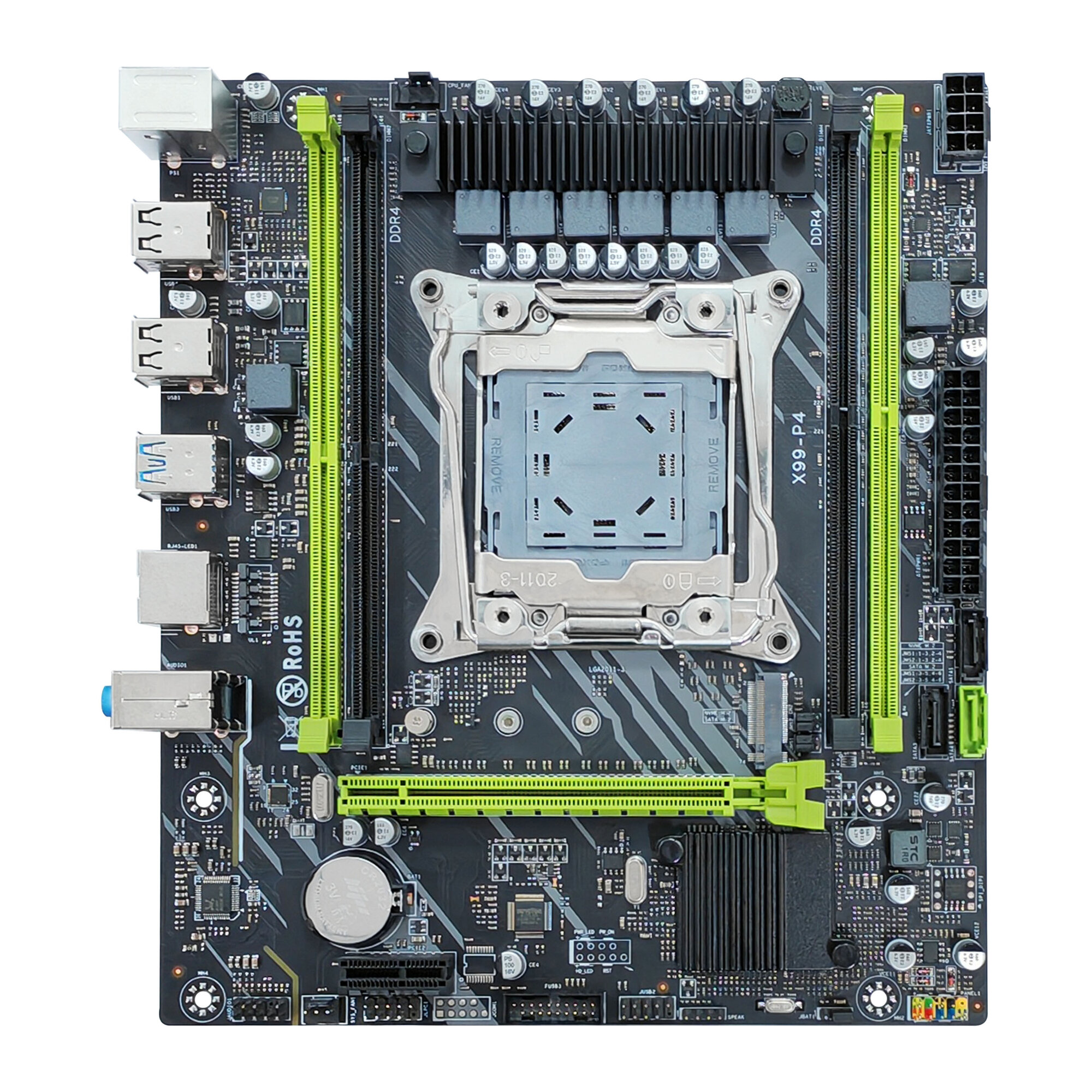 Материнская плата X99 P4 ( LGA 2011-3 , DDR4 DIMM, поддержка ECC/non-ECC , MicroATX , Intel B85 )