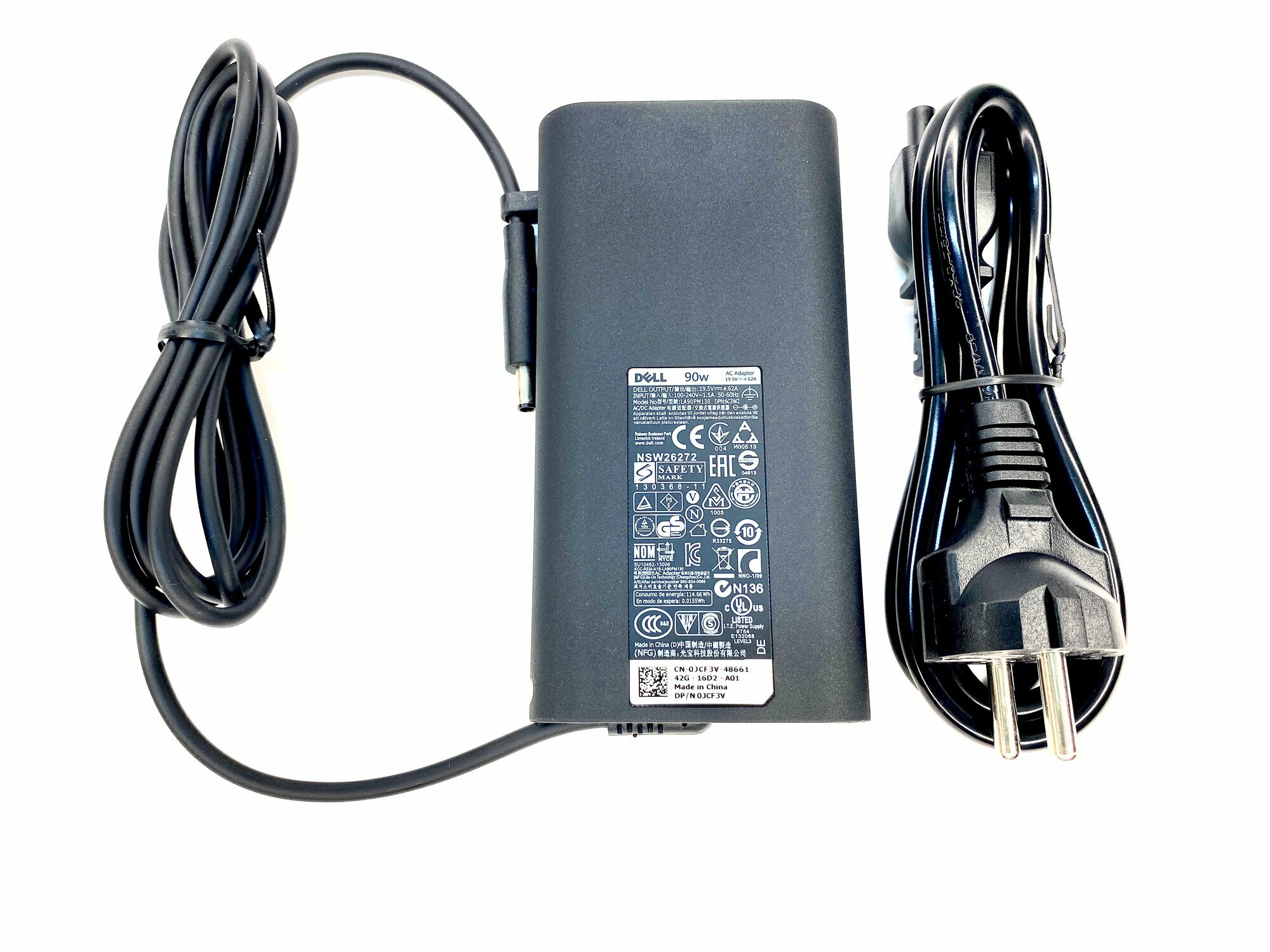 Блок питания для ноутбука Dell 19.5V 4.62A (4.5x3.0) 90W ORIG