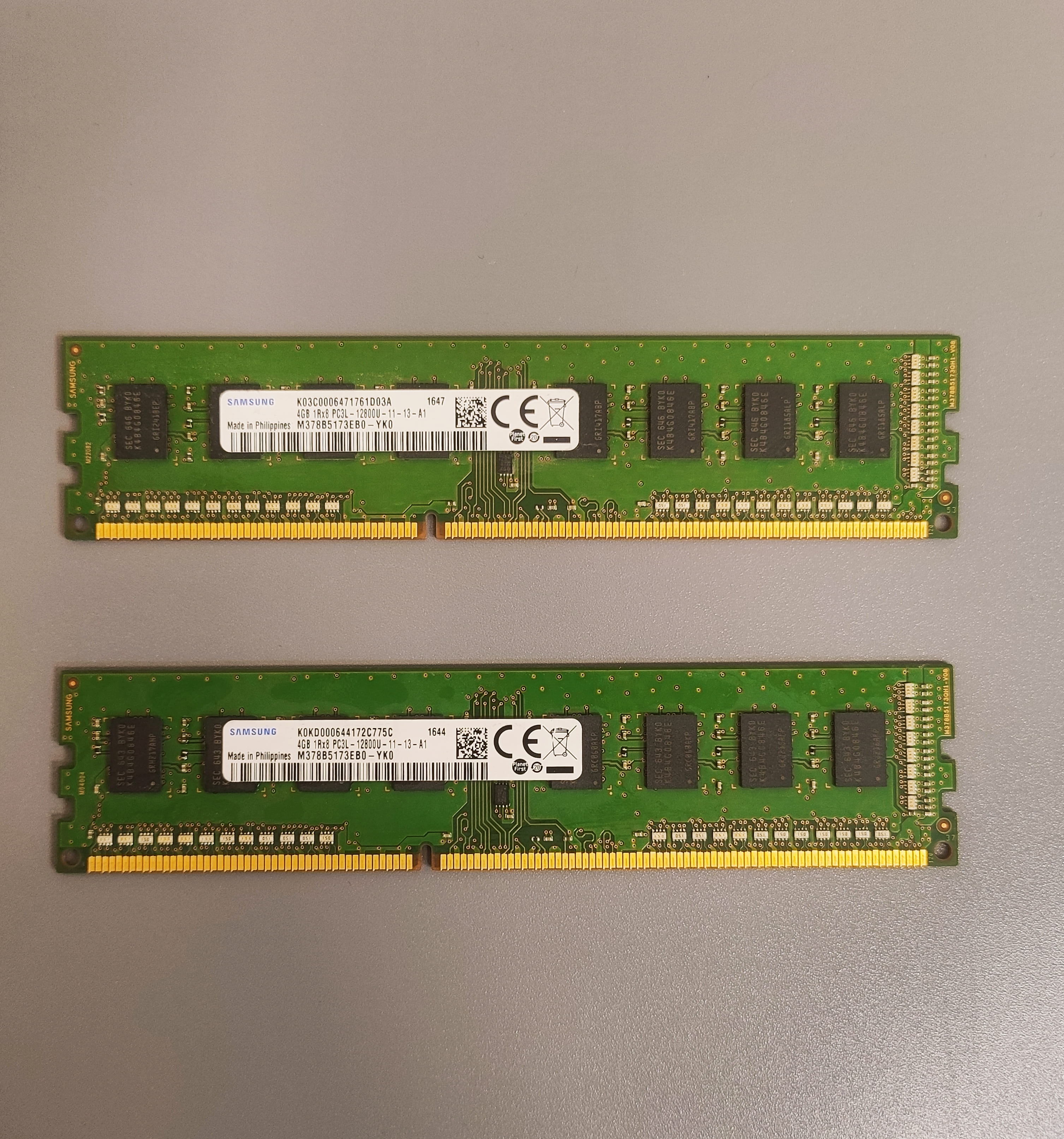 Комплект оперативной памяти Samsung DDR3 8GB 1600MHz (4x2)