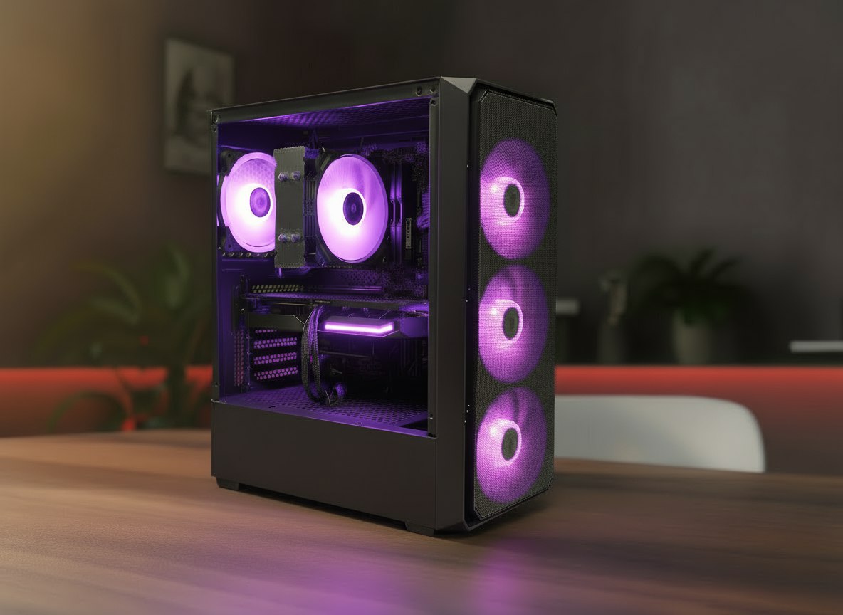 Игровой компьютер RYZEN 5 8400F / RTX 5070 / DDR5 32GB / M.2 1TB